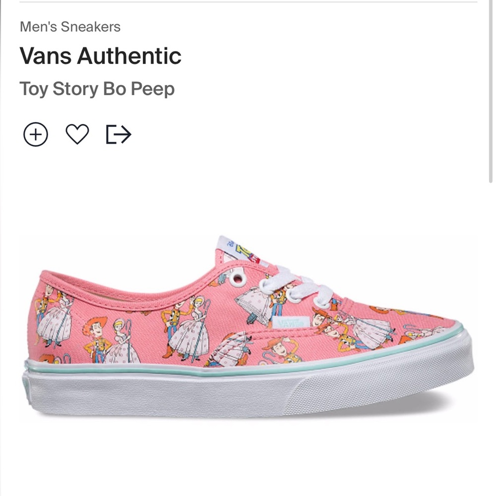 Disney Toy Story Vans Shoe
